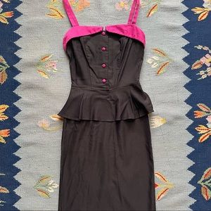 40’s STYLE STOP STARTING! Rockabilly Dress